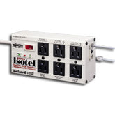 Tripp Lite ISOTEL-6-ULTRA 6 AC Outlet Ultra Diagnostic Surge Suppressor with Modem/Fax Interface